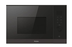 Haier SERIE 4 HWO38MG6HXB - Microondas empotrado con parrilla, 38 cm, 8 niveles de potencia, incluye parrilla, color negro características
