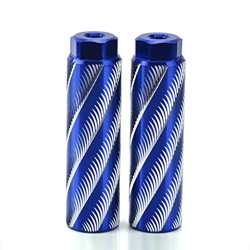 SaiDeng 1 par de pedales de bicicleta reposapiés, antideslizante aleación de aluminio pedal trasero Socle bicicleta de montaña rueda trasera tripulada en oferta