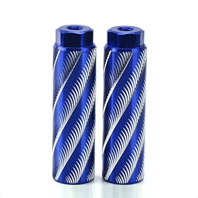 SaiDeng 1 par de pedales de bicicleta reposapiés, antideslizante aleación de aluminio pedal trasero Socle bicicleta de montaña rueda trasera tripulada