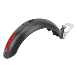 BigKing Guardabarros Trasero de Scooter eléctrico, Soporte de Guardabarros Trasero de Scooter eléctrico con Tiras Reflectantes de protección Guardabar en oferta