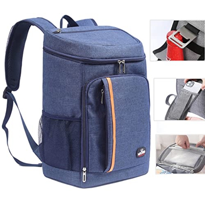 QINGLOU Mochila Nevera Isotermica, Bolsa de Picnic, Bolsa Térmica Porta Alimentos Bolsa de Compra para Picnic, La Playa, Almuerzo, Barbacoa - Mochila 