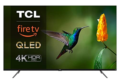 TCL 55CF630 126cm (55 pulgadas) QLED Fire TV (4K Ultra HD, HDR 10+, Dolby Vision & Atmos, Smart TV, Game Master, 60Hz Motion clarity, Press & Ask Alex