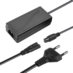 NAVESO Cargador de Scooter Eléctrico, 42V 2A Cargador Hoverboard 3 Pines, Cargador de Batería Patinete Eléctrico con Indicador LED, Cargador de Hoverb características