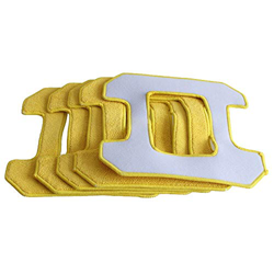 LILYY Accesorios 5 x Paños transparentes húmedos para Robot-268 ventana robot limpiador de vidrio ventana paño de microfibra fregona fácil de instalar características