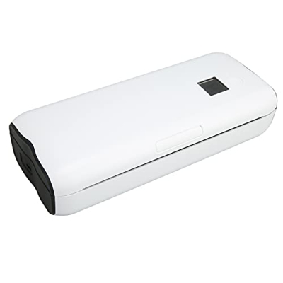 Sxhlseller Impresora Térmica A4, Portátil 210 Mm Bluetooth 4.0 203DPI Impresión Clara, Impresora Profesional para Tiendas de Oficina en el Hogar(Enchu