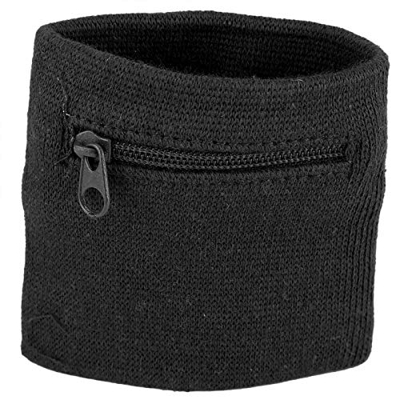 Alomejor Pulsera Deportiva, Cremallera para Entrenamiento, Billetera, Gimnasio, Bolsa de muñeca, Bolsillo Transpirable para Correr, Ciclismo, Deportes