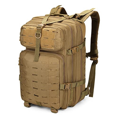 UBORSE Mochila Táctica Militar Impermeable MOLLE Paquete de Asalto de Gran Capacidad para Utilidad Bolsa para Senderismo