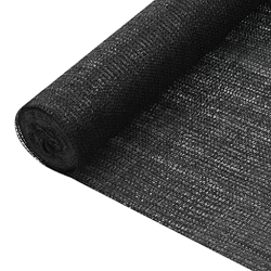 Privacy Net Negro 1,2 x 10 m HDPE 75 g/m, Césped y jardín, Vida al aire libre, Sombrillas y sombrillas para exteriores en oferta