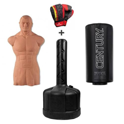 Century First Class Combo - Juego de Saco de Boxeo para Adultos con pie, Saco de Boxeo de pie, Saco de Boxeo, Entrenador de Boxeo, Bolsa de Boxeo Bob  en oferta