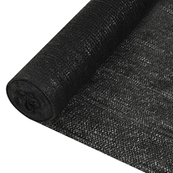 Privacy Net Black 1x10 m HDPE 195 g/m, Césped y jardín, Vida al aire libre, Sombrillas y sombrillas para exteriores características