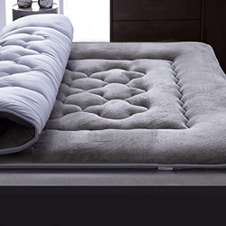 OMKUOSYA Colchón de Piso japonés Plegable Colchón de futón portátil Colchón de Piso de Tatami Plegable Colchón de Camping portátil Cojín de Dormir Tum en oferta