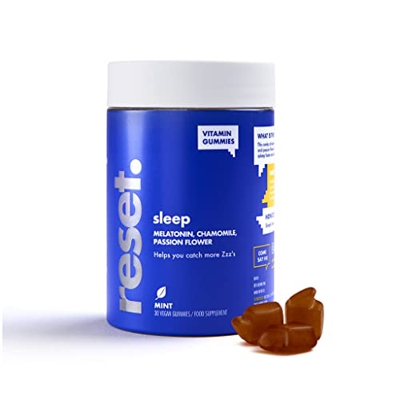 Gominolas Para Dormir | Con Melatonina, Pasiflora, Manzanilla, Melisa | Para Dormir Bien | Induce Al Sueño | 1 mes | Sin Azúcar Añadido | Sin Gluten S