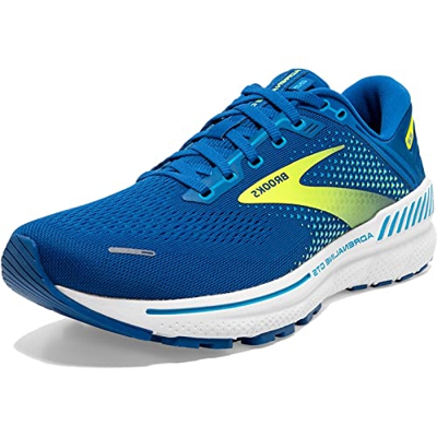 BROOKS Adrenaline GTS 22, Sneaker Hombre, Blue/Nightlife/White, 43 EU