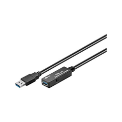 USB3.0-Verlängerung 5m aktiv A-Stecker/Buchse schwarz 5,0m precio