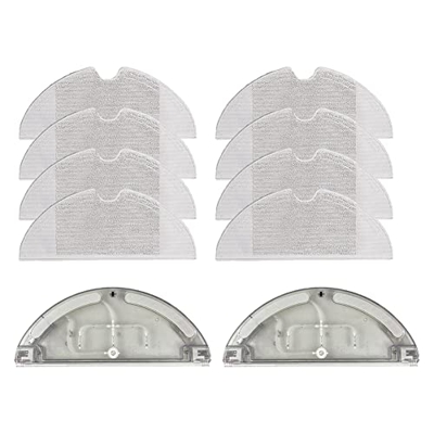 Shuimitao Para F9, Tanque de Agua, Accesorios para Aspiradora, PañO de Mopa, Trapo de Limpieza Lavable, Pieza de Repuesto para Robot