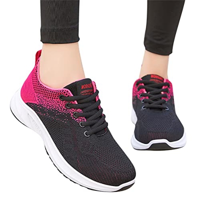 Zapatillas Deportivas de Mujer Zapatillas Running de Mujer para Correr Asfalto Zapatos Gimnasia Deporte Fitness Casual Transpirables Moda Deportiva Gi