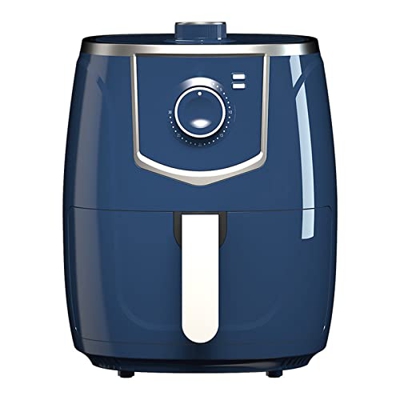 GOOBIX freidora de Aire doméstica automática 5.5l Gran Capacidad freidora de Doble Perilla fácil de Usar y Control de Temperatura Ajustable Cocina Sal