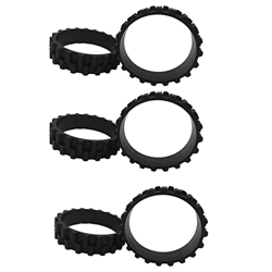 Bassulouda 6X Neumáticos de Rueda para 1St 1S Robot Aspirador S50 S55 S5 MAX Ruedas Antideslizantes MIJIA características
