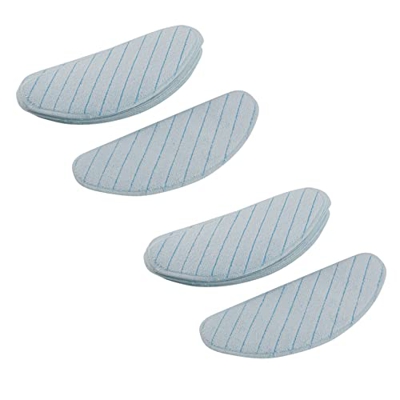 Bassulouda 24 Piezas de Almohadillas de Limpieza de Repuesto para DEEBOT OZMO T9 T9 T9 + T9 MAX T9 Aspirador Robot de Potencia