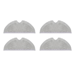 Bassulouda 4 Pieza Fregona de Diseño de Cubierta Completa para Mijia 1C 1T F9 D9 Robot Aspiradora-Trapeador Seco Y Húmedo Piezas de Tela Trapos de Tan precio