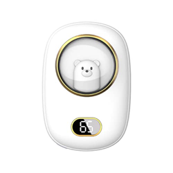 KINHA Mini Calentador de Manos con Pantalla de número de Espacio, Calentador de Manos de 10000 mAh con Dibujos Animados, Calentador de Manos 2 en 1, C en oferta