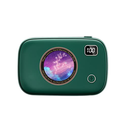 KINHA Mini Calentador de Manos para Invierno, Banco de energía móvil 2 en 1, portátil, Recargable por USB, práctico Calentador de Bolsillo, Calentador características