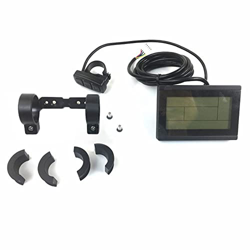 ZYWUOY Medidor de velocidad de bicicleta eléctrica, E-bike KT-LCD3 LCD pantalla medidor panel para controladores de la serie KT 24/36/48V precio