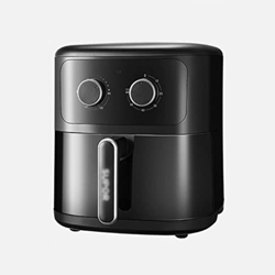 Freidora Eléctrica Visual Freidora De Aire Freidora De Aire Casera Freidora Eléctrica De Gran Capacidad De 5 litros Freidora Eléctrica Multifuncional  en oferta