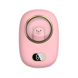 KINHA Mini Calentador de Manos con Pantalla de número de Espacio, Calentador de Manos de 10000 mAh con Dibujos Animados, Calentador de Manos 2 en 1, C en oferta