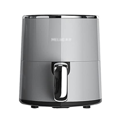Freidora De Aire Freidora De Aire Casera Freidora Eléctrica Sin Aceite Horno Multifuncional Todo En Uno Freidora De Gran Capacidad (Color : Grey, S :  en oferta