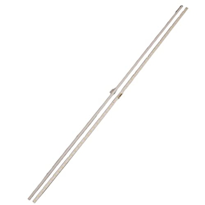 LESLIS 2 unids/Lote Tira de LED for iluminación Trasera for Samsung UN65NU7100 UE65NU7200 UE65NU7300 UE65NU7170 LM41-00614A 00617A 00570A Tiras de luz