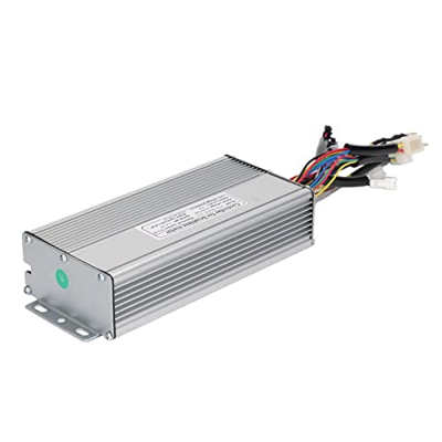DEWIN Controlador de Bicicleta eléctrica, Controlador de Bicicleta eléctrica Accesorios de Bicicleta de aleación de Aluminio con Conector SM Línea de 