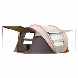 GATASE Cargas de Campamento Impermeables 3-4 Persona Libre for configurar una Tienda de campaña rápida con Mosca de Lluvia Superior extraíble, for Cam en oferta