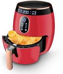 Freidora de aire Sin aceite Cocina saludable baja en grasa Mini horno con pantalla táctil 1300W 2.6L Función de temporizador Temperatura ajustable Apa en oferta