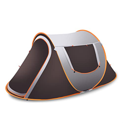 GATASE Tienda de Campamento, Carpa de mochilero Impermeable instantánea Completa y automática Durante 4 Temporadas, Carpa portátil Adecuada for reunio en oferta
