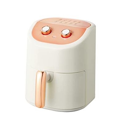 GOOBIX Freidora de Aire eléctrica de 4,5 l, Cocina sin Aceite con 10 menús y Temporizador, Control de Temperatura, Cesta for freír Antiadherente, Apag