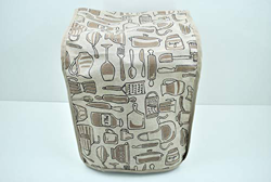 T-MIX Funda Tela Antimanchas para Robot Monsieur Cuisine Connect. Mod menaje características