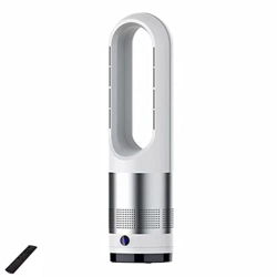 Ventilador calefactor sin aspas,refrigeración y calefacción,ventilador calefactor de torre oscilante de 80° sin aspas,ventilador silencioso,3 calefacc precio