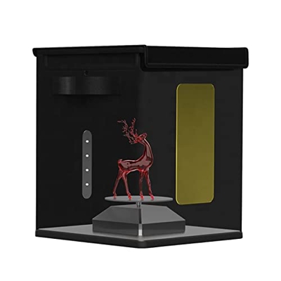Caja de luz de curado de resina UV Modelo de impresora de resina 3D Recinto de curado de bricolaje 405nm con ajuste de tiempo de plato giratorio para 