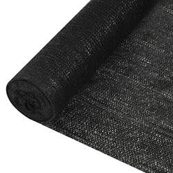 Privacy Net Black 1.5x25 m HDPE 195 g/m, Césped y jardín, Vida al aire libre, Sombrillas y sombrillas para exteriores precio
