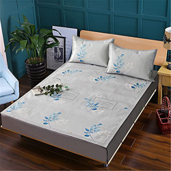 OVAST Cooling Summer Colchoneta for Dormir Colchón Plegable Soft Pad Jacquard Ice Silk Tres Piezas,E,180 * 200cm (Color : E, Size : 150 * 200cm) en oferta