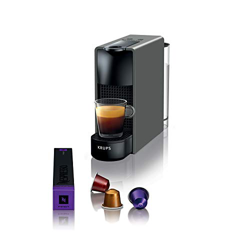 Krups Nespresso Essenza Mini Intensa Cafetera de Cápsulas de Café Barista, 2 Tamaños de Taza, Espresso, Lungo, Diseño Ultra Compacto, Automático YY291 en oferta