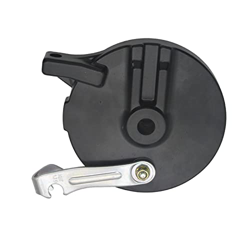 Oshhni La Cubierta del Freno de la Rueda Trasera reemplaza los Accesorios electromóviles, Piezas de Repuesto duraderas, portátil de Aluminio, Profesio precio