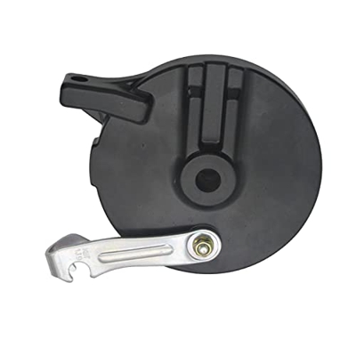 Oshhni La Cubierta del Freno de la Rueda Trasera reemplaza los Accesorios electromóviles, Piezas de Repuesto duraderas, portátil de Aluminio, Profesio