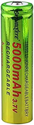 3.7v 5000mah18650 Li-Ion Oplaadbare Batterij Met Hoge Capaciteit, Gebruikt Voor Zaklamp Mini Fan Koplamp Zaklampen Power Bank Led-verlichting 6 Stuks, precio