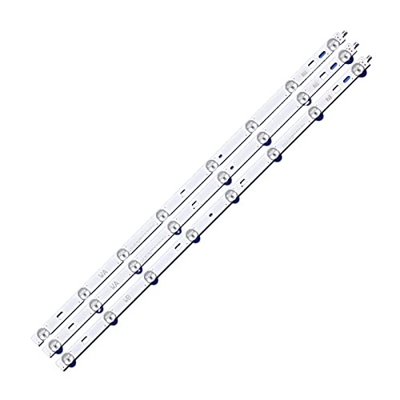 LESLIS 3 uds 8LED Tira de LED for iluminación Trasera Apto for TV KDL-32R433B 32R435B 32R410B 32R420B 32R430B Apto for LIG INNOTEK 32 Pulgadas WXGA ND