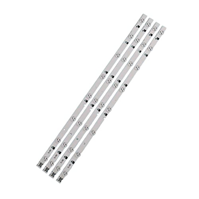 LESLIS Kit 4PCS 8LEDs 580mm LED retroiluminación Stirp for UE32EH4000W D1GE-320SC0-R3 BN96-24145A 32H-3535LED-32EA Tiras de luz de Fondo de TV