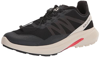 SALOMON Shoes HYPULSE, Zapatillas de Running Hombre, Black/Rainy Day/Black, 44 EU