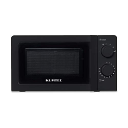 KUMTEL Microondas / 20 litros / 700 W / 6 niveles de potencia/plato giratorio de cristal (24,5 cm de diámetro) / función de descongelación programada/ precio