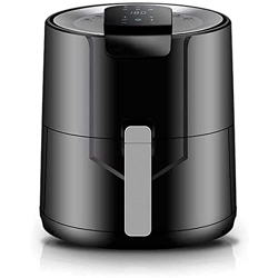Freidora de aire para uso doméstico 5.5L Moderna Simplicidad Automática 1500 W Freidora eléctrica Freidora de aire Digital LED Pantalla táctil Tempori en oferta